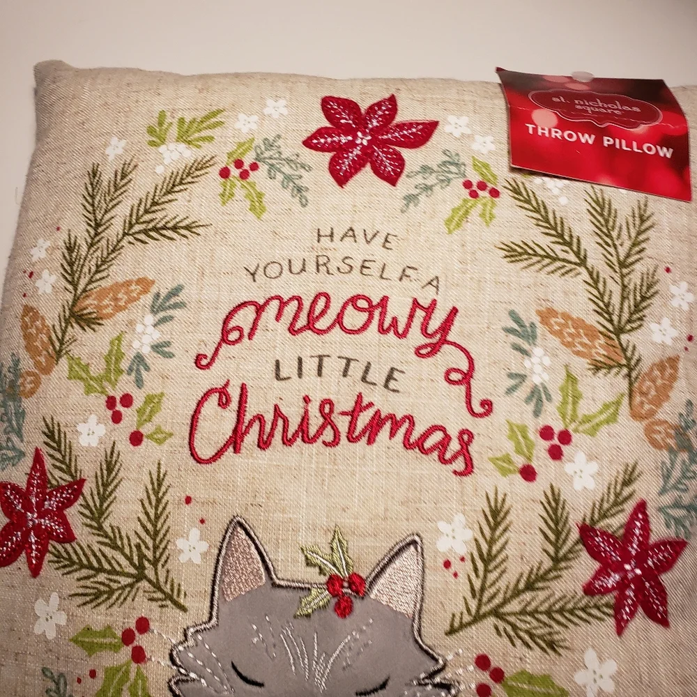 St. Nicholas Christmas Pillow 
